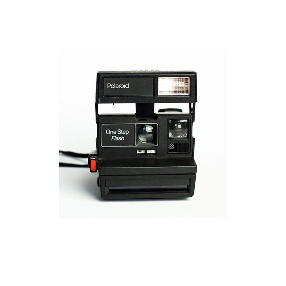 Vintage Polaroid One Step 600 Flash Instant Camera | 80s 90s Retro Film Camera